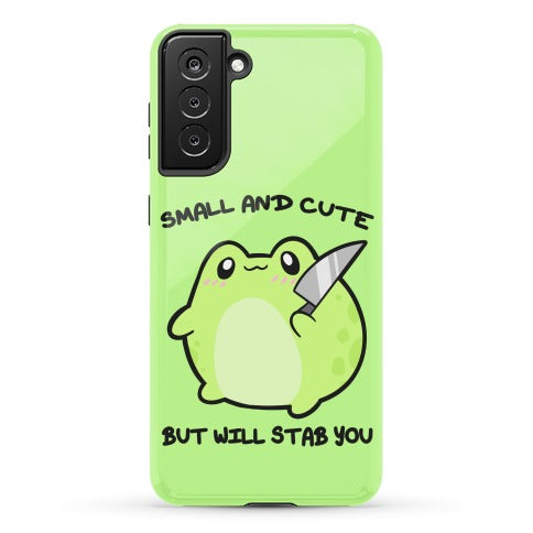 Small And Cute But Will Stab You Froggie Phone Case
